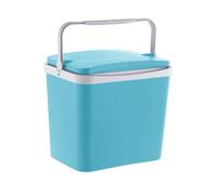 SP Berner - Frigorifero portatile Campos 24L - Resistente scatola termica in plastica per campo - Maniglia ergonomica e chiusura ermetica - Made in Spagna - Colori: rosa, verde e azzurro (Azzurro)