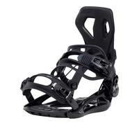 SP Bindings Legatura per snowboard Base Black | Taglia S | Colore: Nero | Sistema FASTEC brevettato | Hybrid con Fast Entry + Strap in | Performance + Comfort | Per uomo e donna