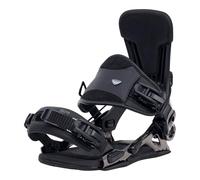 SP Bindings Legatura per snowboard Team Peak | Taglia M | Colore: Nero | Sistema FASTEC brevettato | Hybrid con Quick Entry + Strap in | Performance + Comfort | Per uomo e donna