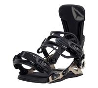 SP Bindings Legatura per snowboard Team Titanium | Taglia S | Colore: Nero | Sistema FASTEC brevettato | Hybrid con Fast Entry + Strap in | Performance + Comfort | Per uomo e donna