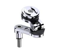 SP CONNECT Bar Clamp Mount Pro Chrome | Supporto Cromato con Attacco a vite al Manubrio | SPC+