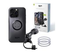 SP CONNECT Bike Bundle II | SPC+ | compatibile con iPhone 16 Pro | Supporto per cellulare per manubrio di bicicletta | Supporto per cellulare per Mountain Bike e Bici da Corsa