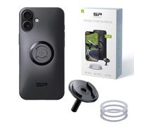 SP CONNECT Micro Stem Bundle | SPC+ | per iPhone 16 Plus | Supporto per cellulare per manubrio della bicicletta | Supporto per smartphone bicicletta | Supporto per cellulare