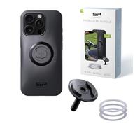 SP CONNECT Micro Stem Bundle | SPC+ | per iPhone 16 Pro | Supporto per cellulare per manubrio bicicletta | Supporto per smartphone da bicicletta | supporto per cellulare
