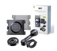 SP CONNECT Moto Bundle AVM Universal Phone Clamp per Cellulare da Motociclette e Motorini - Forte Presa a Morsetto - Supporto per Dispositivi Larghi 58-85mm, Adatto a Manubri Standard e Grandi