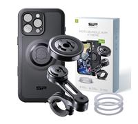 SP CONNECT Moto Bundle II AVM Xtreme | SPC+ | Supporto compatibile con iPhone 16 Pro Max | Supporto per cellulare da moto | Supporto per smartphone | Accessorio anti-vibrazione per motorino e
