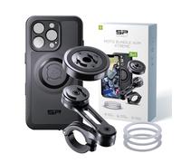 SP CONNECT Moto Bundle II AVM Xtreme | SPC+ | Supporto compatibile con iPhone 16 Pro | Supporto per cellulare da moto | Supporto per smartphone | Accessorio anti-vibrazione per motorino, ciclomotore