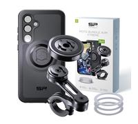 SP CONNECT Moto Bundle II AVM Xtreme | SPC+ | Supporto compatibile con Samsung S24+ | Supporto per cellulare per moto | Supporto per cellulare Smartphone | Accessori antivibrazione per scooter