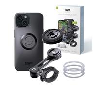 SP CONNECT Moto Bundle II con modulo anti-vibrazione | SPC+ | per iPhone 15 supporto per cellulare per moto moto ciclomotore | accessori per tutti gli smartphone come iPhone Samsung