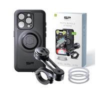SP CONNECT Moto Bundle II Xtreme | SPC+ | Compatibile con iPhone 15 Pro Supporto per cellulare per moto, moto, ciclomotore, gadget per navigatore