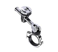 SP Connect SPC+ Moto Mount 3D, montare 31.8 - 38.1 mm male Cromato