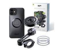 SP CONNECT - Supporto per cellulare per moto, con modulo antivibrazione, SPC+ | per iPhone 13 mini/12 mini supporto per telefono portatile per moto, bicicletta, ciclomotore, scooter