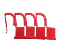 SP INTERNATIONAL 37340 Sigillo in Plastica, Rosso, Confezioni da 100