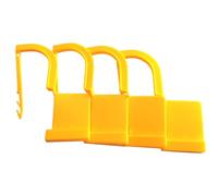 SP INTERNATIONAL 37341 Sigillo in Plastica, Giallo, Confezioni da 100