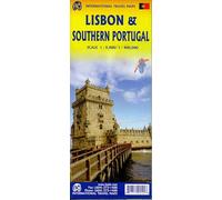 SP Lisbon & Southern Portugal (Algarve): ITM Travel Reference Map 1:400000