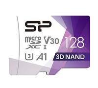 SP Silicon Power FBE-SU128GBSTXDU3V20EU, Scheda di Memoria MicroSDXC UHS-I, 128 GB, Multicolore