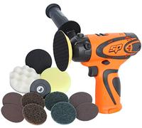 SP TOOLS, Mini levigatrice lucidatrice16V - Solo corpo, SP81356BU