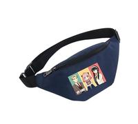 SP-Y×FAMI-LY Marsupio Sportivo, Marsupio Trekking Con La Tracolla Regolabile, Fanny Pack per Vita quotidiana o Escursioni (Color : Multicolor 12, Size : One Size)