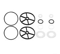 SP0714T Guarnizione valvola O-Ring per Hayward per Vari-Flo XL Multiport Deviatore Kit di ricostruzione valvola - 1-1/2 pollici, gomma, bianco e nero (B-2set)