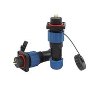 SP16 IP68 Connettore di alimentazione elettrica aeronautica Set di connettori for cavi impermeabili da pannello maschio femmina con presa a 4 fori(SP16-5S)