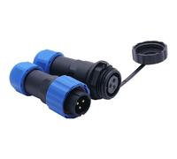 SP16 IP68 Impermeabile 2,3, 4,5, 6,7, 9 Pin Tappo e Spina Inline Connettore
