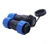 SP20 IP68 Impermeabile 2- a 14-Pin Inline Aviation Socket Connettore per Cablaggio Industriale, Outdoor & Applicazioni Marine - Tre (12pin)