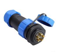 SP21 industriale IP68 impermeabile connettore di aviazione con più perni 2 - 12 per l'applicazione dell'incavo del pannello in robotica, marina e apparecchiature elettriche (5Pin)