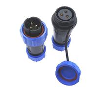 SP2110 SP2111 Connettore Docking 2 Pin 3pin 4pin 5pin 7pin 9pin 12pin IP68 Connettore del Cavo di Alimentazione SP21 1Pcs (Color : 3Pin)