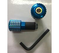 SP300011 Coppia Pesi Stabilizzatori Manubrio Universali Blu