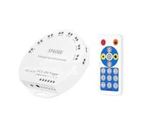 SP608E DC5V-24V WS2812B Controller musicale WS2811 WS2815 Striscia luminosa a LED con segnale 8CH
