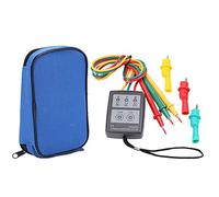 SP8030 3 fasi di rotazione della sequenza di rotazione compatta batteria portatile Tester di rotazione della fase industriale
