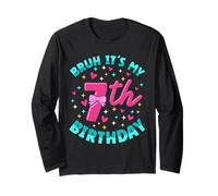 Spa Birthdy Party Staff Bruh It´s Spa Festa di Compleanno Maglia a Manica