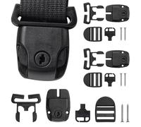 Spa Cover Kit - 4 Sets Hot Tub Clip Lock Repair Set, Slot Included Broken Latch Replacement, Sturdy Hardware Straps | Secure Keyed Cover Clips for Spa Hot Tub Strap Lock Accessories Men Women