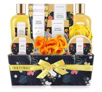 Spa Gifts for Women Spa Luxetique Bath Gift Set 12pcs Spa Gift Basket with Bubble Bath Bath Bombs Essential oil Body Scrub Hand Cream
