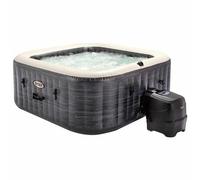 Vasca Idromassaggio Intex 28450 PureSpa Greystone Deluxe Quadrata 4 Posti