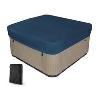 SPA Hot Tub Covers Copertura per piscina antipolvere impermeabile alta qualità Copertura per vasca idromassaggio all'aperto, per vasche da bagno all'aperto Quattro Stagioni,Blu,220 * 220 * 30cm