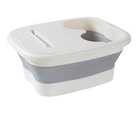 Spa In Piedi Pieghevole - Vasca Da Piedi Sume Basin | Pieghevole Portatile Ambassa Con Rulli Massaggi E Calore (95-118 ° F)-Massaggiatore Da Bagno Piedi Salva Spazio Per La Casa