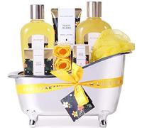 Spa Luxetique Confezione Regalo Donna, 8 Pezzi Tropicali Set Bagno Donna Con Bombe da Doccia, Olio Essenziale, Regali Donne Compleanno, Regali per Natale da Donne, San Valentino per Lei