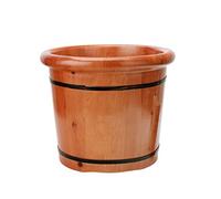 Spa per piedi e gambe in legno per adulti, massaggio ai piedi per casa, pediluvio rilassante pedicure, grande vasca da bagno per pediluvio, sauna secchio in legno per perseguire la felicità