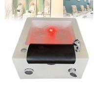 Spa per piedi in acrilico con scarico automatico, controllo della temperatura e massaggio a bolle per rilassamento e terapia della medicina tradizionale