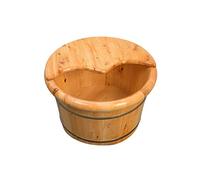 Spa, sauna, bagno, pediluvio con massaggio fatto a mano, vasca for il lavaggio dei piedi secchio for spa