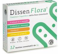 Spa soc.pro.antibiotici Dissen Flora 12 Bustine