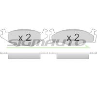SPA261 Kit pastiglie freno, Freno a disco Sigmauto