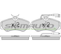 SPA337 Kit pastiglie freno, Freno a disco Sigmauto