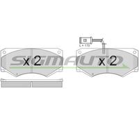 SPA341 Kit pastiglie freno, Freno a disco Sigmauto