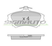 SPA703 Kit pastiglie freno, Freno a disco Sigmauto