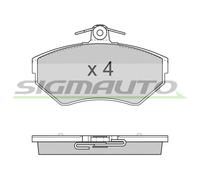 SPA730 Kit pastiglie freno, Freno a disco Sigmauto
