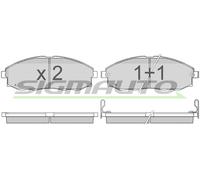 SPA828 Kit pastiglie freno, Freno a disco Sigmauto