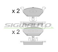 SPA835 Kit pastiglie freno, Freno a disco Sigmauto