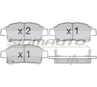 SPA839 Kit pastiglie freno, Freno a disco Sigmauto